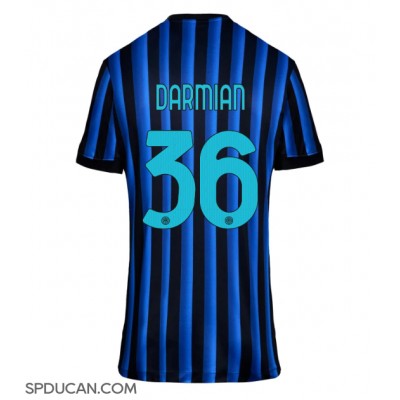 Zenski Nogometni Dres Inter Milan Matteo Darmian #36 Domaci 2025-26 Kratak Rukav Zenski Nogometni Dres Inter Milan Matteo Darmian #36 Domaci 2025-26 Kratak Rukav